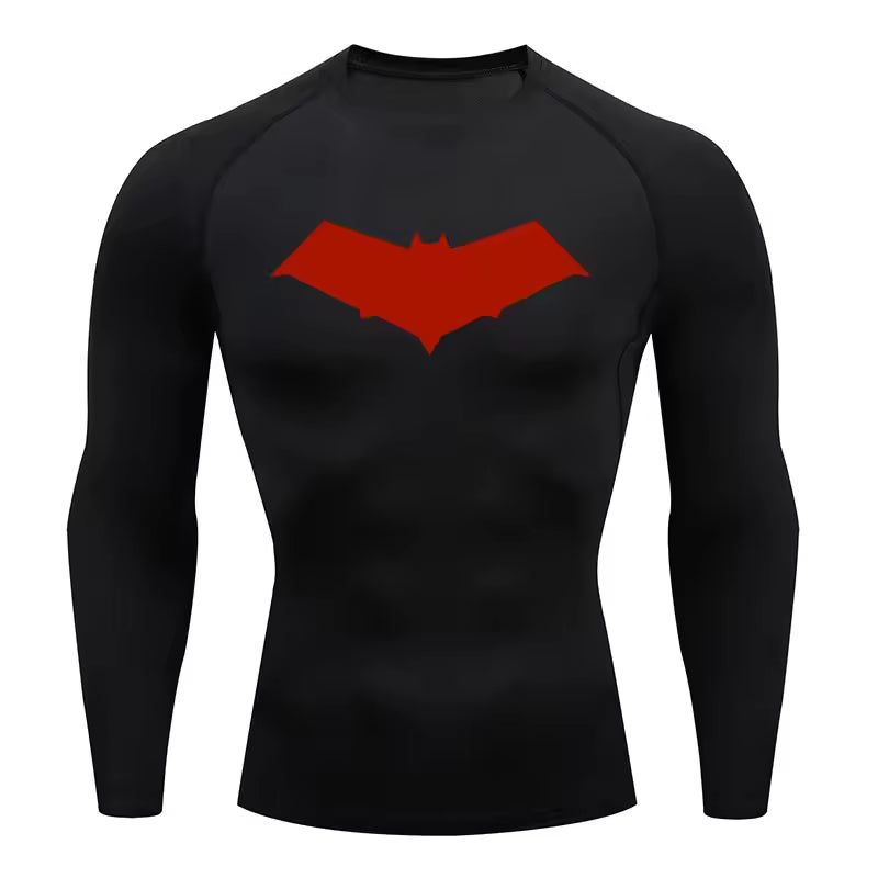 Camisa Compressão Esportiva Masculina — Tecnologia Dry Fit e Máxima Performance