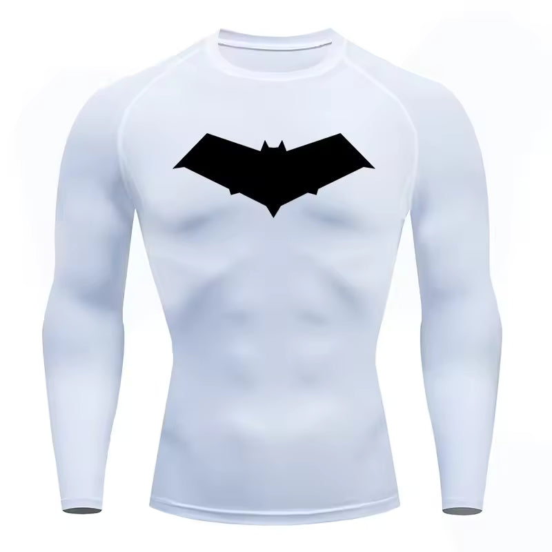 Camisa Compressão Esportiva Masculina — Tecnologia Dry Fit e Máxima Performance