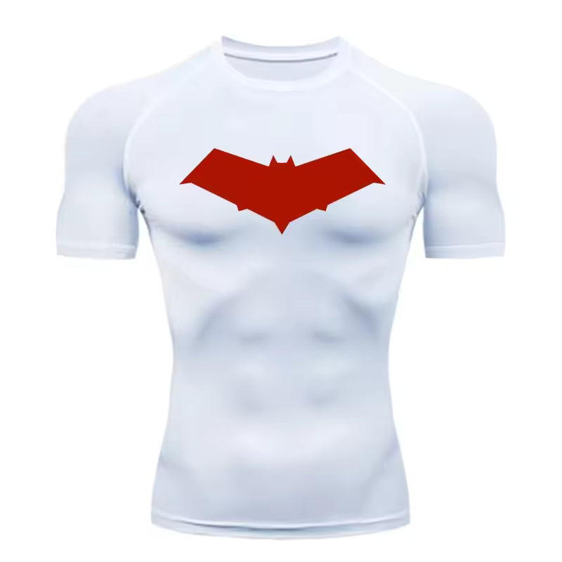 Camisa Compressão Esportiva Masculina — Tecnologia Dry Fit e Máxima Performance