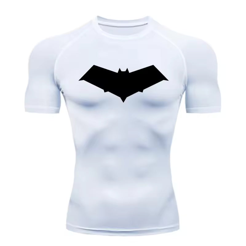 Camisa Compressão Esportiva Masculina — Tecnologia Dry Fit e Máxima Performance