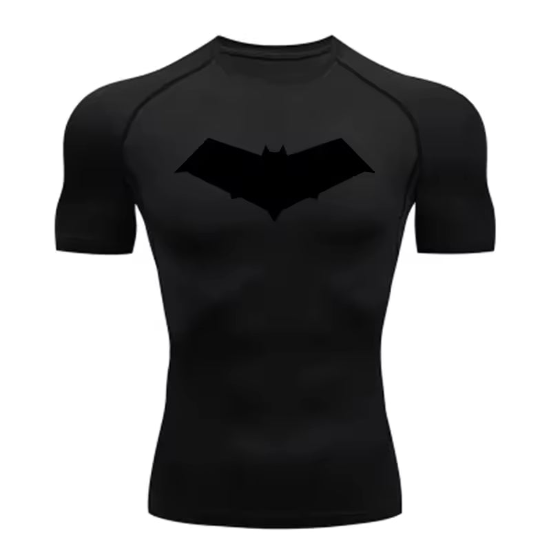 Camisa Compressão Esportiva Masculina — Tecnologia Dry Fit e Máxima Performance