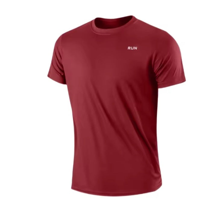 Camiseta Masculina Fitness Dry Fit Premium – Respirável, Leve e Ideal para Academia, Corrida e Treino Diário