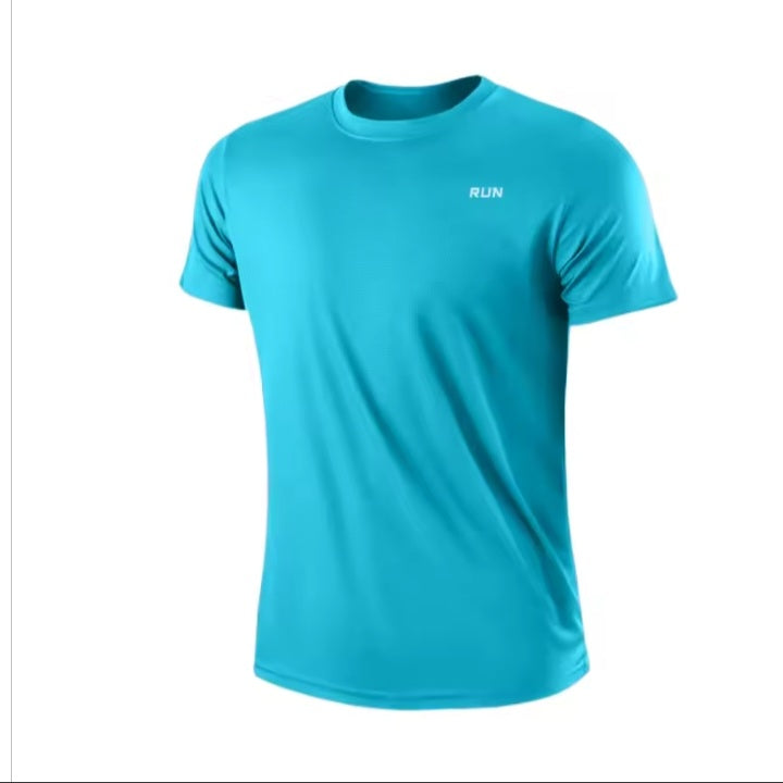 Camiseta Masculina Fitness Dry Fit Premium – Respirável, Leve e Ideal para Academia, Corrida e Treino Diário
