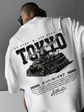 Camiseta Oversized Tokyo Drift Streetwear Premium